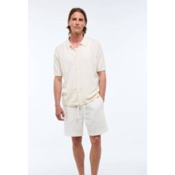 MONOPRIX Bermuda élastiquée en coton bio GOTS 38