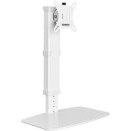 SpeaKa Professional Support sur pied pour écran SP-TMS-201 1 Écran(s) 43,2 cm (17) - 81,3 cm (32) blanc réglable en hauteur, inclinable, mobile