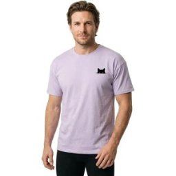 Mc Clothes T-shirt à Manches Courtes Halloween Cat Lilac M Homme