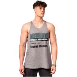 Nebbia T-shirt Sans Manches Washed-off Oversized Stringer Max Out 359 Light Grey XL
