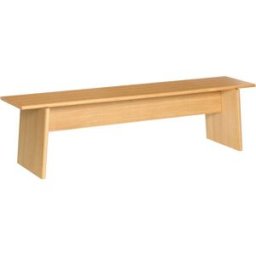 Banc en bois de chêne 180x44x48cm Baenk - Hübsch