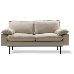 Canapé 2 places beige Retro - HKliving