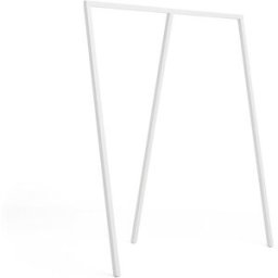 Portant à trois piliers en acier blanc 130cm Loop Stand Wardrobe - Hay