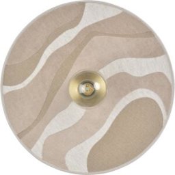 Applique en métal et en tissu beige 40 cm Sonia laudet - Market set