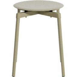 Tabouret extérieur en métal vert jade 45cm Fromme - Petite friture