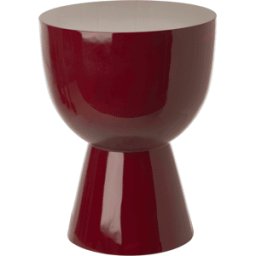 Tabouret bordeaux laqué Tip Tap - Pols Potten