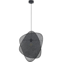 Suspension 2 écrans en cannage noire 340 cm Screen - Market set