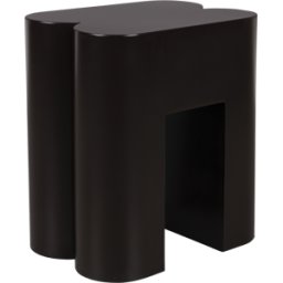 Tabouret en fer marron foncé 40x40x45cm Shape - Zuiver