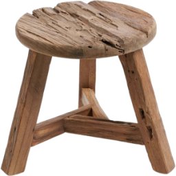 Tabouret Yatai - Naturel - M - Bazar Bizar