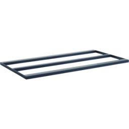 Barre de support en acier avec revêtement en poudre bleu pour table 180/200 Loop Stand - HAY