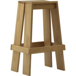 Tabouret de bar en chêne laqué 75cm Let - Normann Copenhagen