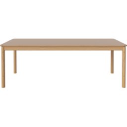 Table à manger extensible en chêne huilé 220 x 90 cm Ronya - Bolia
