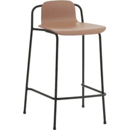 Tabouret de bar Studio 65 Cm Acier Noir - Normann Copenhagen