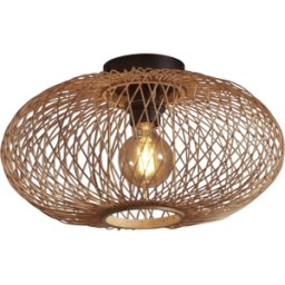 Plafonnier en bambou naturel 40x12 cm Cango - Good & Mojo