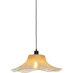 Suspension ondulée en bambou naturel 50x15 cm Ibiza - Good & Mojo