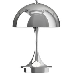 Lampe portable chromée Panthella 160 Portable V3 - Louis Poulsen