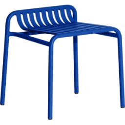Tabouret outdoor bleu Week end - Petite friture
