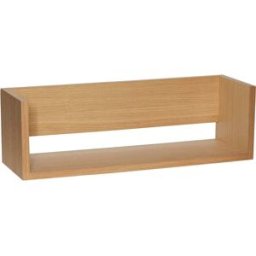 Etagère tablette en bois 64x20xh20cm Gap - Hübsch