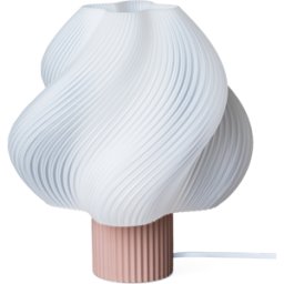 Lampe de table wild strawberry 34 cm Soft serve lamp grande - Crème Atelier