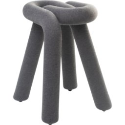 Tabouret gris foncé 46,5cm Bold - Moustache