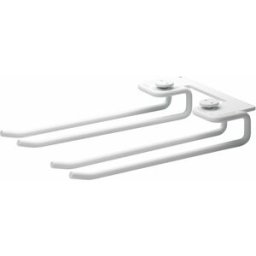 2 supports pour verres en acier blanc 20 cm - String furniture