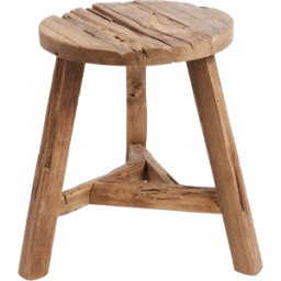 Le tabouret Yatai - Naturel - L - Bazar Bizar
