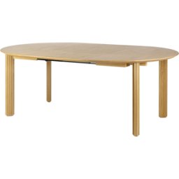 Table extensible en chêne naturel 132/202 x 74 cm Comfort Circle - UMAGE