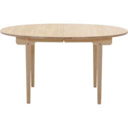 Table à manger ovale extensible en chêne savonné 115x140cm CH337 - Carl Hansen & Søn