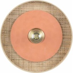 Applique cylindrique terracotta 40 cm Portinatx - Market set