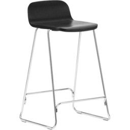 Tabouret de bar Just avec dossier 65 cm - Normann Copenhagen