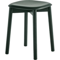 Tabouret en bois de chêne vert sapin Soft Edge 72 - HAY