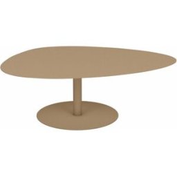 Table basse XL sable 80 cm Galet - Matière Grise