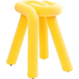 Tabouret jaune Bold - Moustache