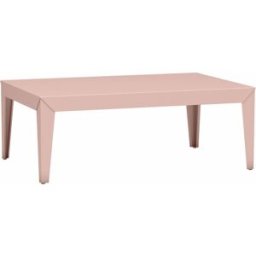 Table basse rectangulaire baby pink Zef - Matière Grise