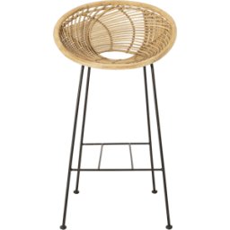 Tabouret de bar en rotin Yvonne - Bloomingville
