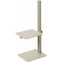 Table d'appoint en aluminium beige Museum - String furniture