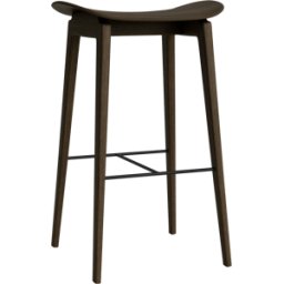 Tabouret de bar en chêne fumé 65 cm NY11 - NORR11