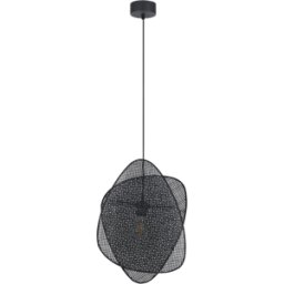 Suspension 2 écrans en cannage noire 320 cm Screen - Market set