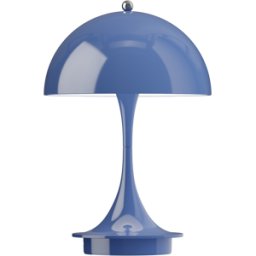 Lampe portable bleu indigo Panthella 160 Portable V3 - Louis Poulsen