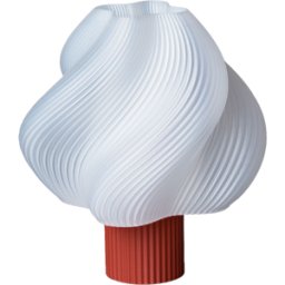 Lampe portable rhubarb 23 cm Soft serve - Crème Atelier