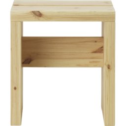 Tabouret en bois de pin 40 x 40 cm Stretch - Normann Copenhagen