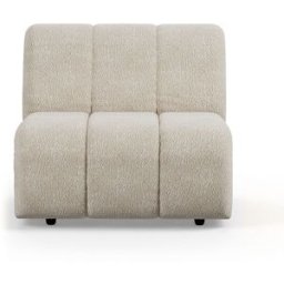 Module milieu de canapé en bouclettes - HKliving