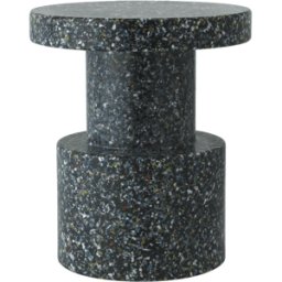 Tabouret noir multicolore pixelisé Bit noir Multi - Normann Copenhagen