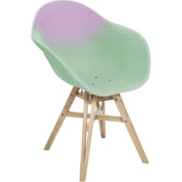 Chaise avec accoudoirs Parme et Galet Gravêne 6.7 - Maximum