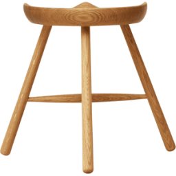Tabouret en chêne naturel 49 cm Shoemaker - Form & Refine