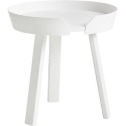 Table d'appoint blanche 45 cm Around - Muuto
