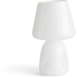 Abat-jour de lampe de table en verre opale blanc Apollo - Hay