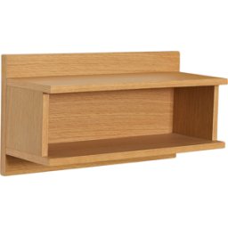 Tablette en bois 40x16xh22cm Misty - Hübsch