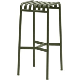 Tabouret de bar en métal olive Palissade - HAY