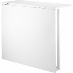 Table pliante blanche en mdf et pieds blancs en acier - String furniture